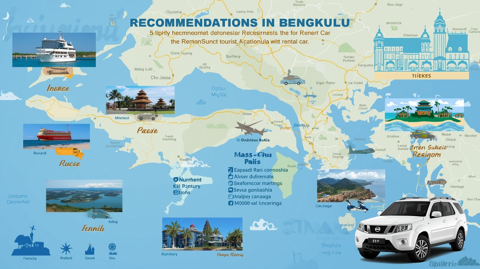 Terbukti Praktis! 5 Destinasi Wisata Bengkulu yang Paling Nyaman Dijelajahi dengan Mobil Sewaan